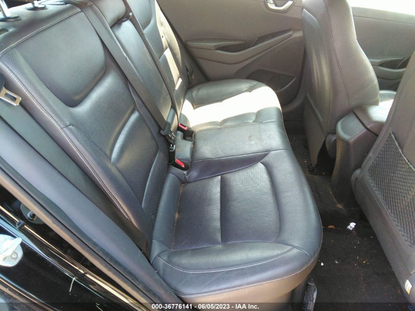 2018 HYUNDAI IONIQ HYBRID LIMITED - KMHC85LC7JU083683