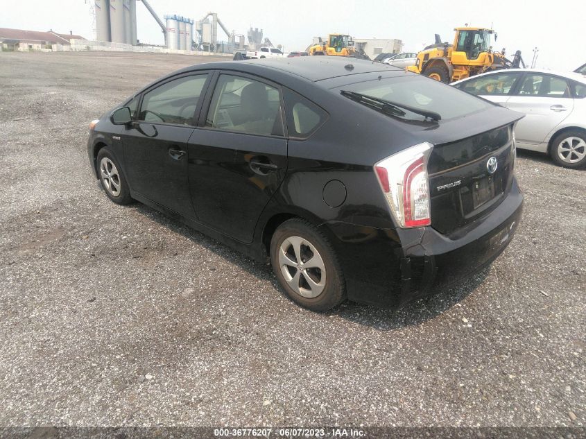 2014 TOYOTA PRIUS FOUR/FIVE/THREE/ONE/TWO - JTDKN3DU9E0373327