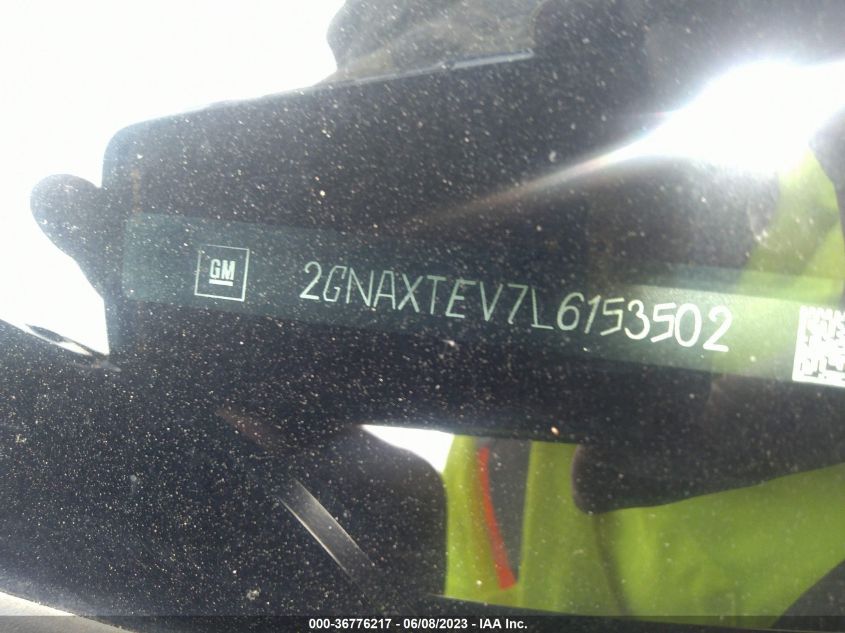 2020 CHEVROLET EQUINOX LT - 2GNAXTEV7L6153502