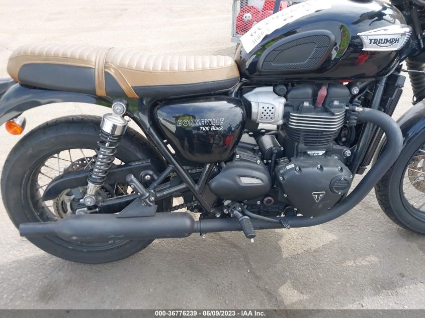 2017 TRIUMPH MOTORCYCLE BONNEVILLE T100 SMTD10GN6HT795051