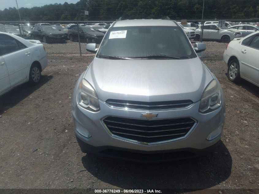 2016 CHEVROLET EQUINOX LT - 2GNALCEK5G6222890