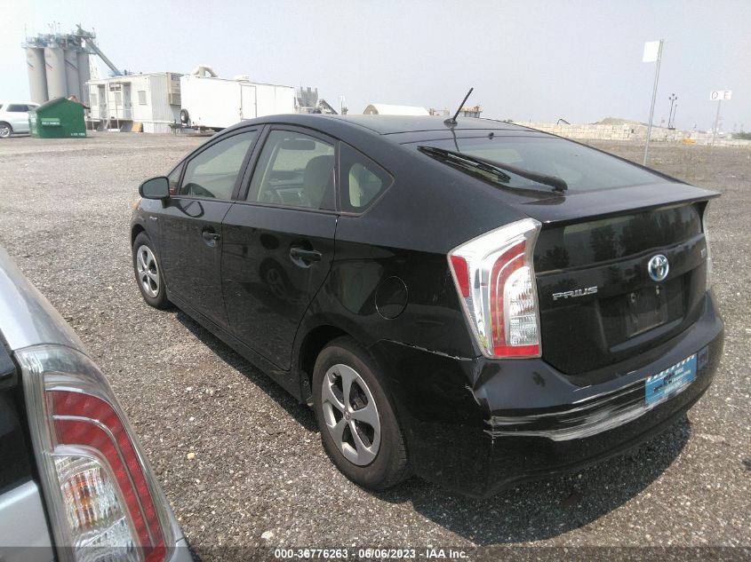 2014 TOYOTA PRIUS FOUR/FIVE/THREE/ONE/TWO - JTDKN3DU8E0373335