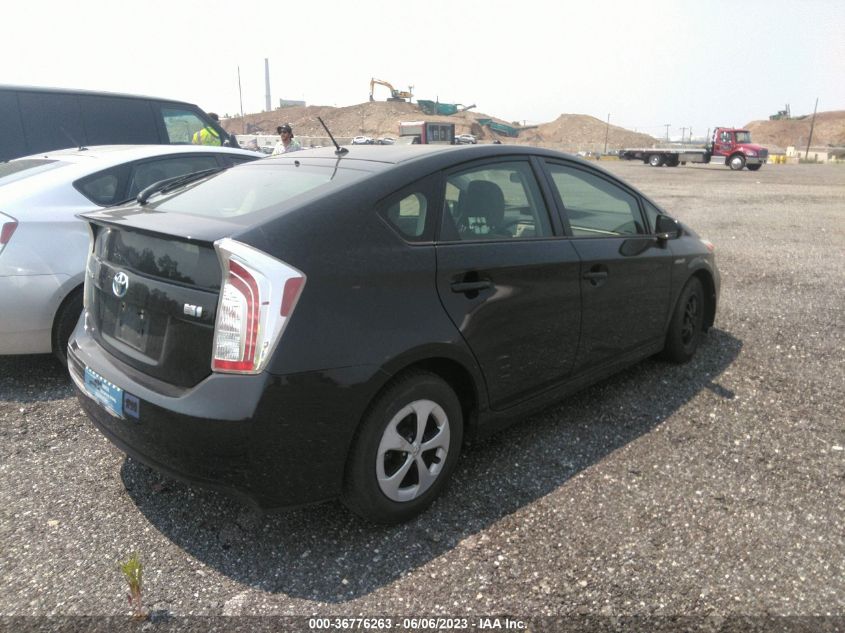 2014 TOYOTA PRIUS FOUR/FIVE/THREE/ONE/TWO - JTDKN3DU8E0373335