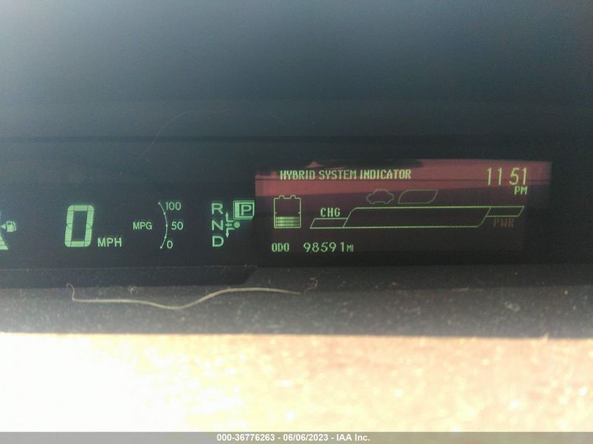 2014 TOYOTA PRIUS FOUR/FIVE/THREE/ONE/TWO - JTDKN3DU8E0373335