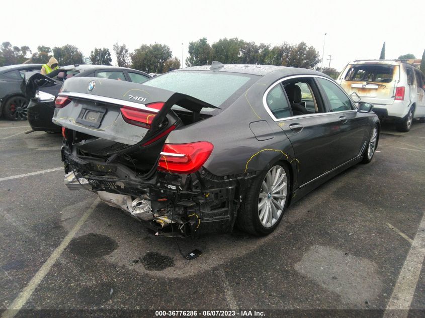2019 BMW 7 SERIES 740I - WBA7E2C58KB454536
