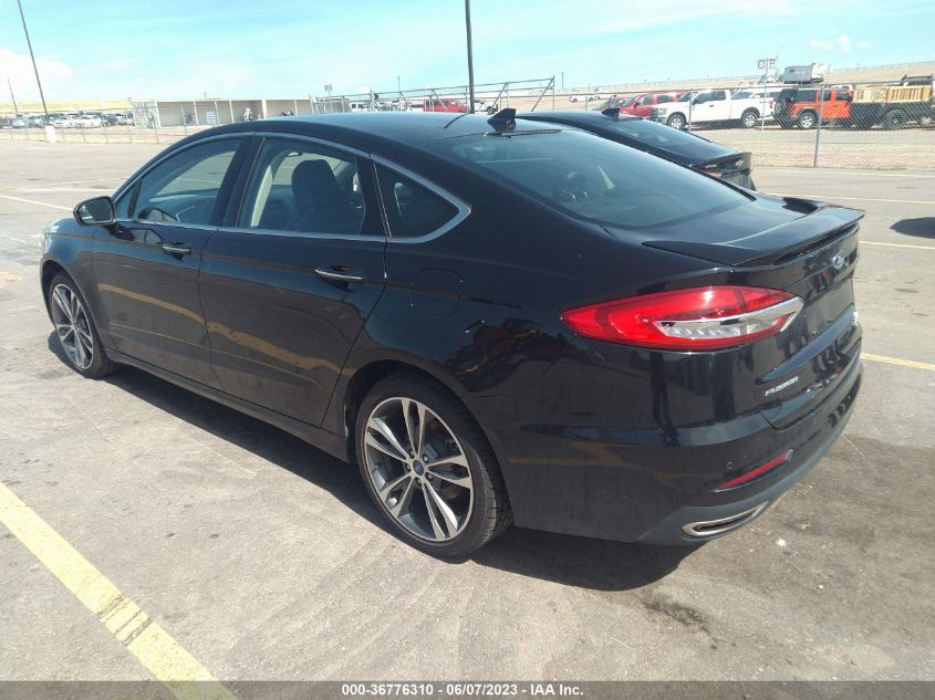 2020 FORD FUSION TITANIUM - 3FA6P0D91LR136999