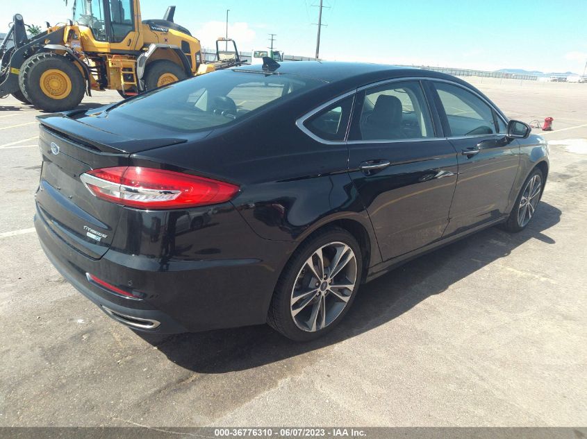 2020 FORD FUSION TITANIUM - 3FA6P0D91LR136999