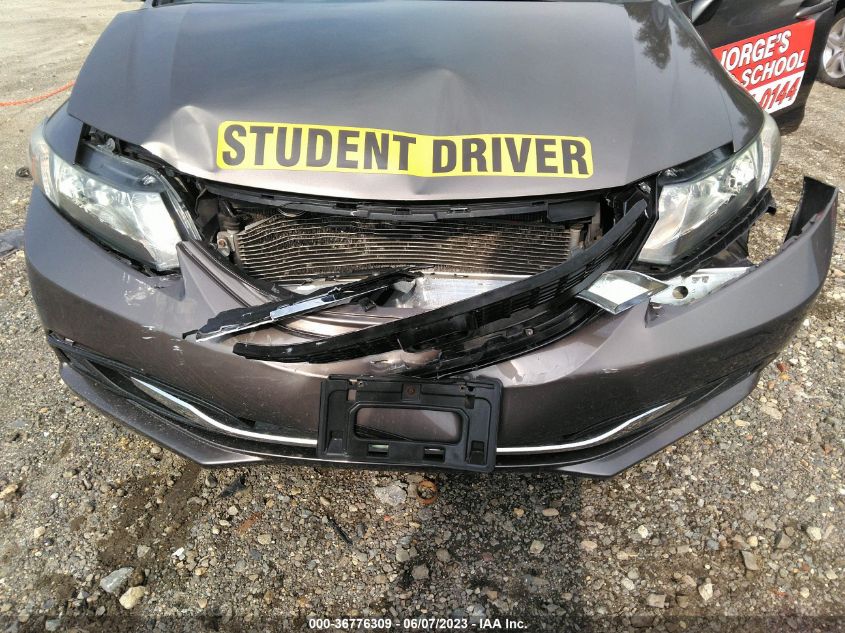 2014 HONDA CIVIC SEDAN LX - 2HGFB2F55EH525000