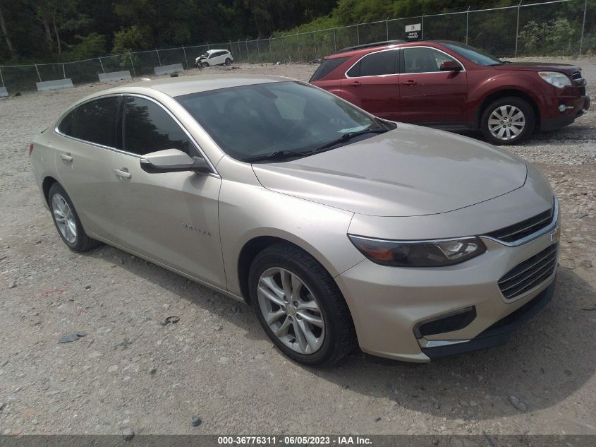 2016 CHEVROLET MALIBU LT - 1G1ZE5ST6GF326009