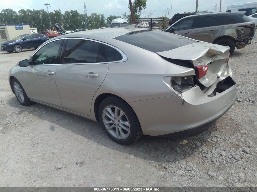 2016 CHEVROLET MALIBU LT - 1G1ZE5ST6GF326009