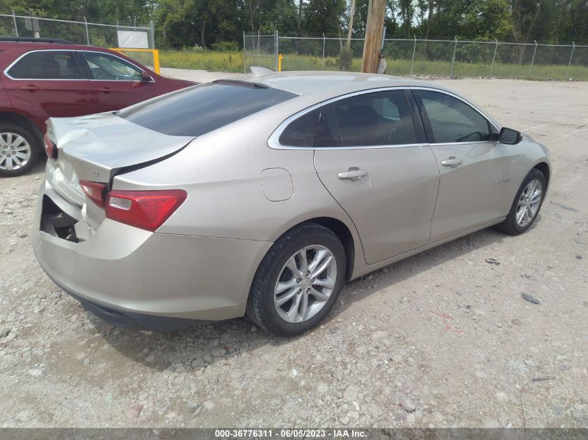 2016 CHEVROLET MALIBU LT - 1G1ZE5ST6GF326009