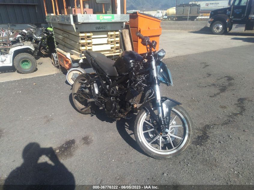 2022 KTM 200 DUKE - MD2JPC402NC069249