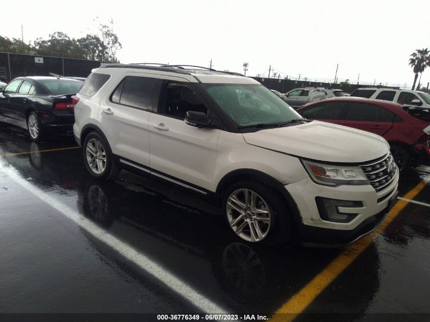 2017 FORD EXPLORER XLT - 1FM5K7D83HGD04026