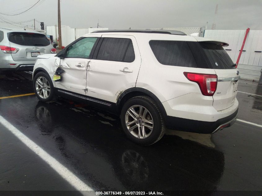 2017 FORD EXPLORER XLT - 1FM5K7D83HGD04026