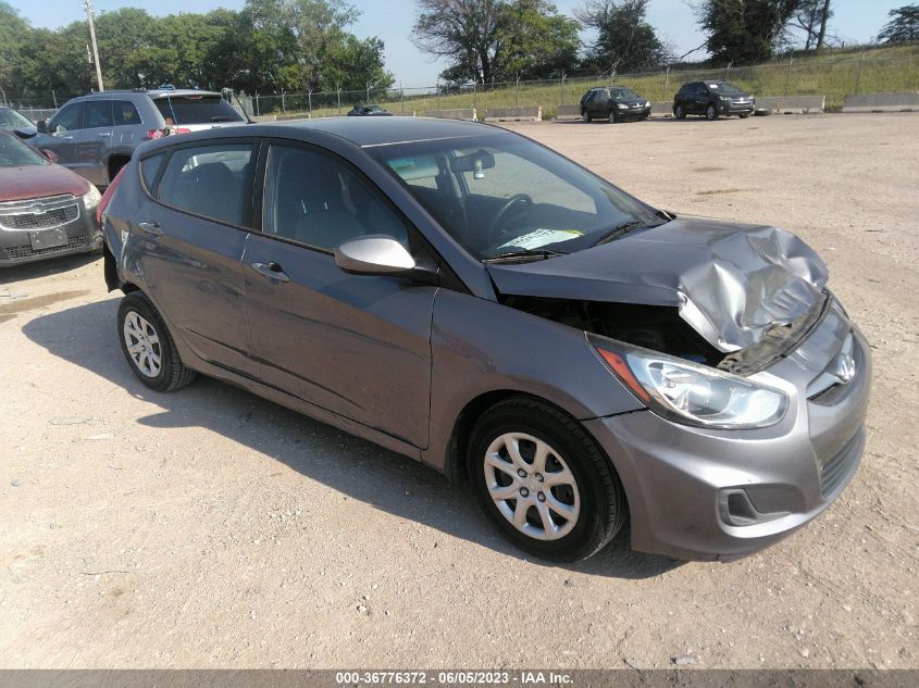 2013 HYUNDAI ACCENT GS - KMHCT5AE7DU131402