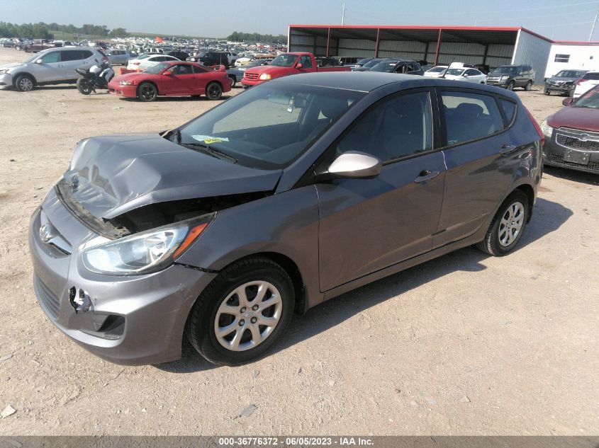 2013 HYUNDAI ACCENT GS - KMHCT5AE7DU131402