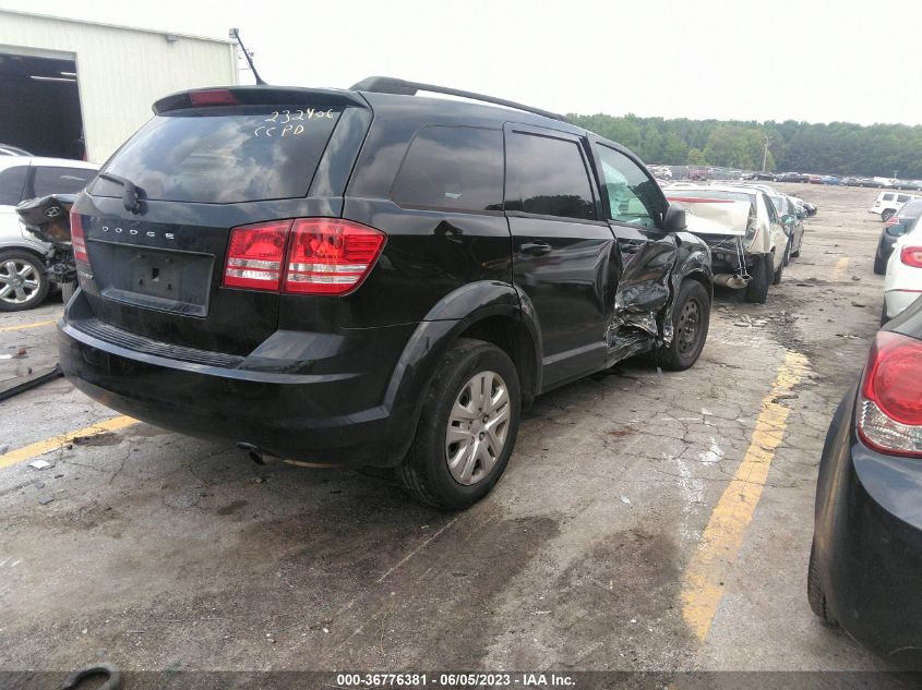 2017 DODGE JOURNEY SE - 3C4PDCABXHT550115