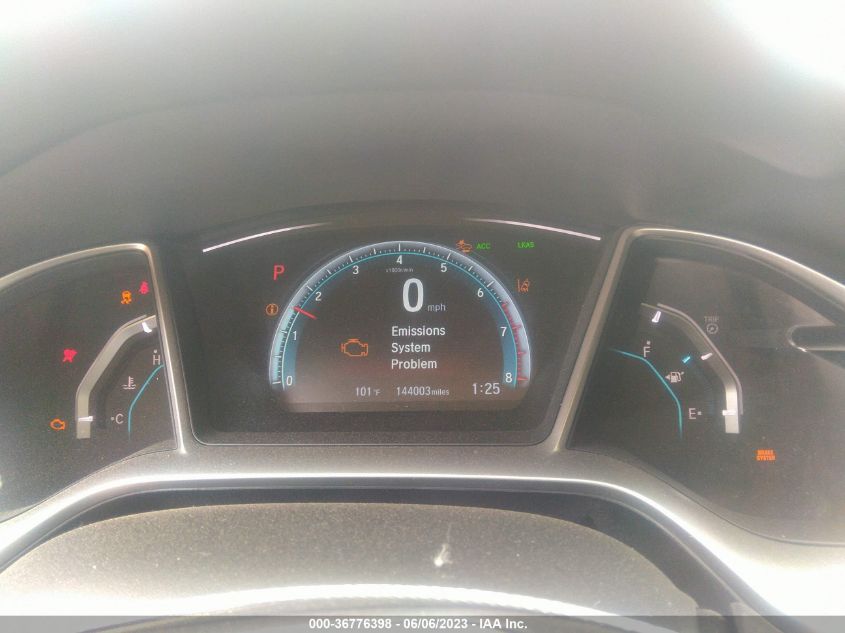 2016 HONDA CIVIC SEDAN TOURING - 19XFC1F9XGE024126