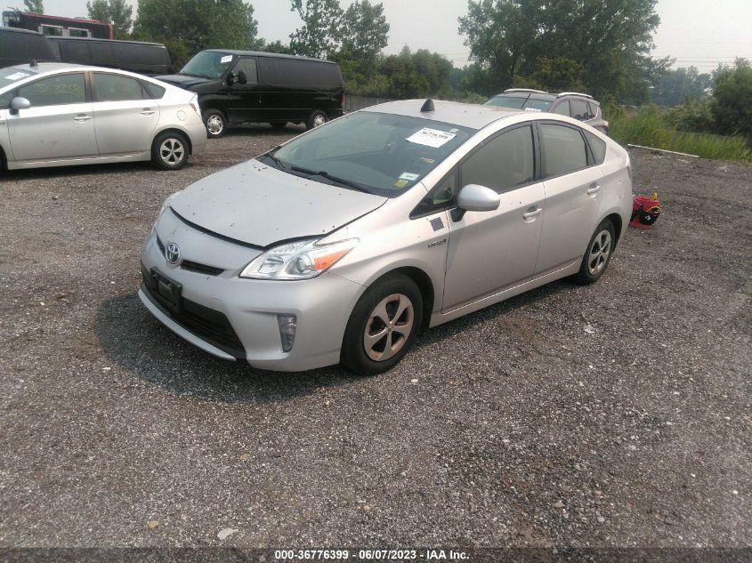 2015 TOYOTA PRIUS - JTDKN3DU9F1954984