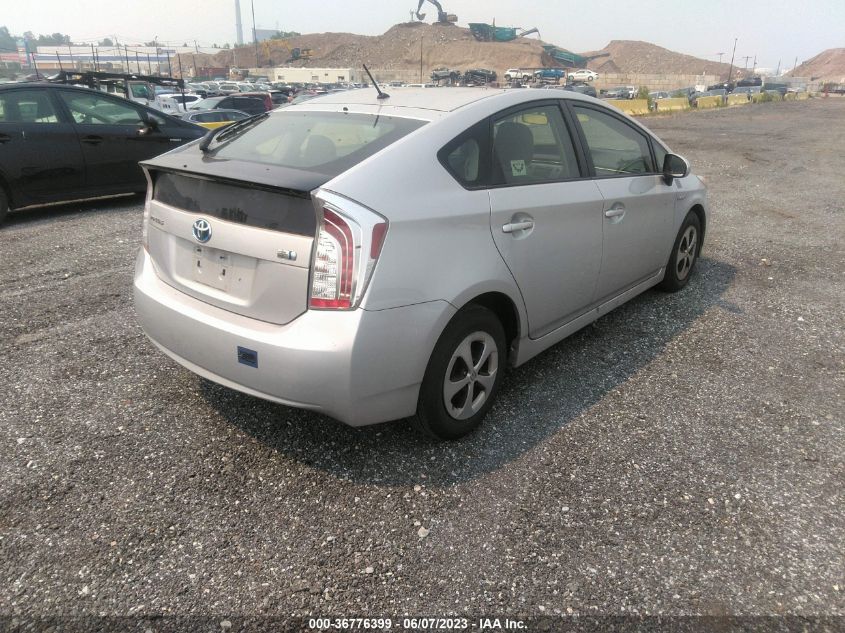 2015 TOYOTA PRIUS - JTDKN3DU9F1954984