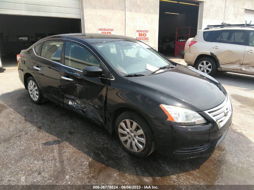 2013 NISSAN SENTRA SV - 3N1AB7AP2DL678831