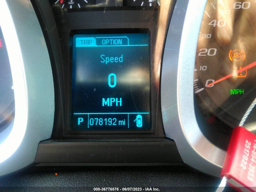 2013 CHEVROLET EQUINOX LT - 2GNALPEK1D6246994