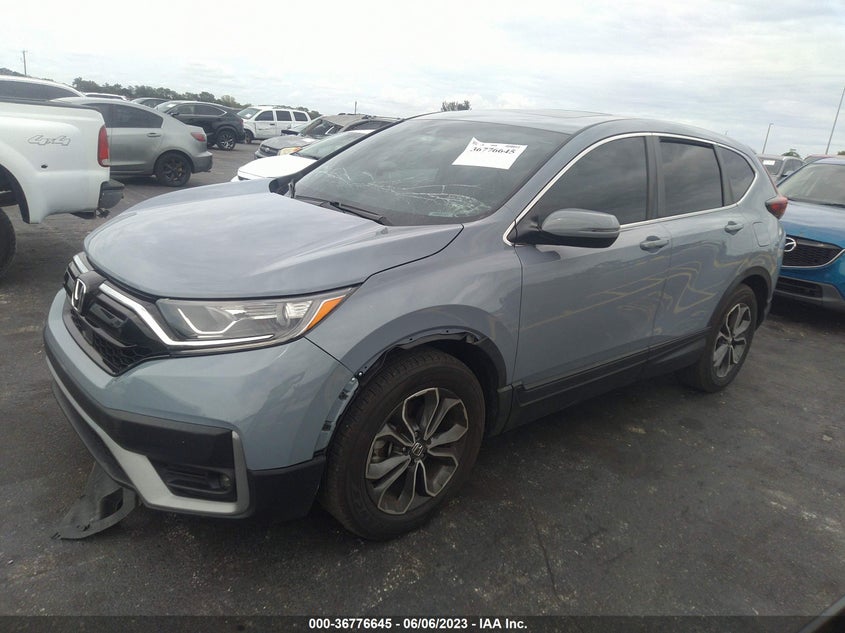 VIN 7FARW1H80LE009653 2020 HONDA CR-V EX-L