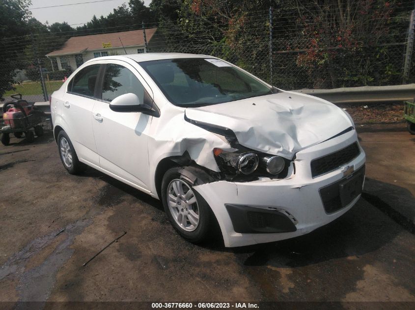 2015 CHEVROLET SONIC LT - 1G1JC5SHXF4112987