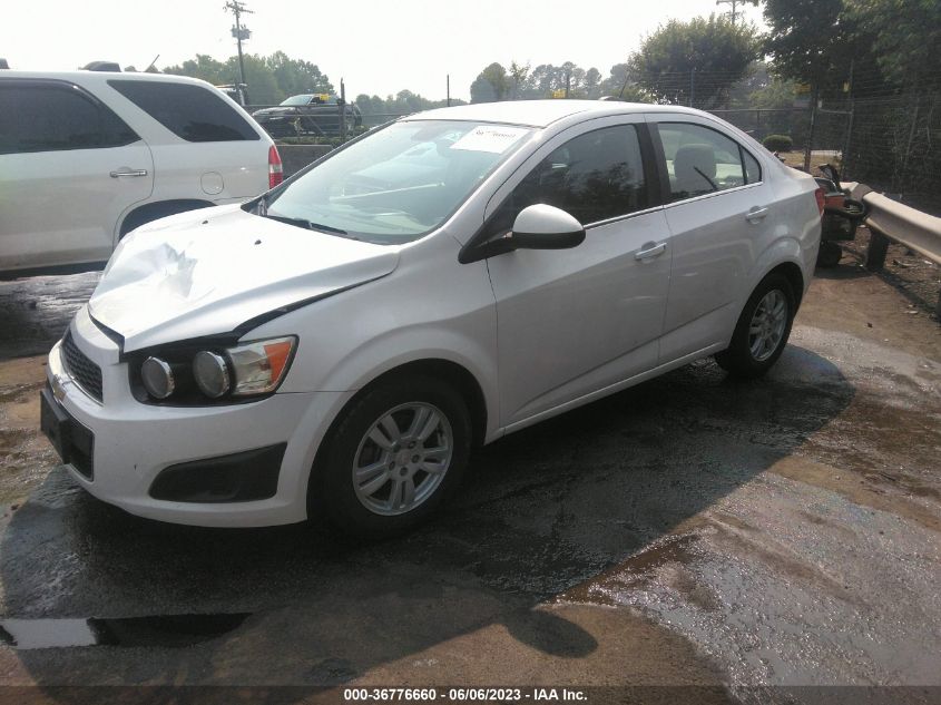 2015 CHEVROLET SONIC LT - 1G1JC5SHXF4112987