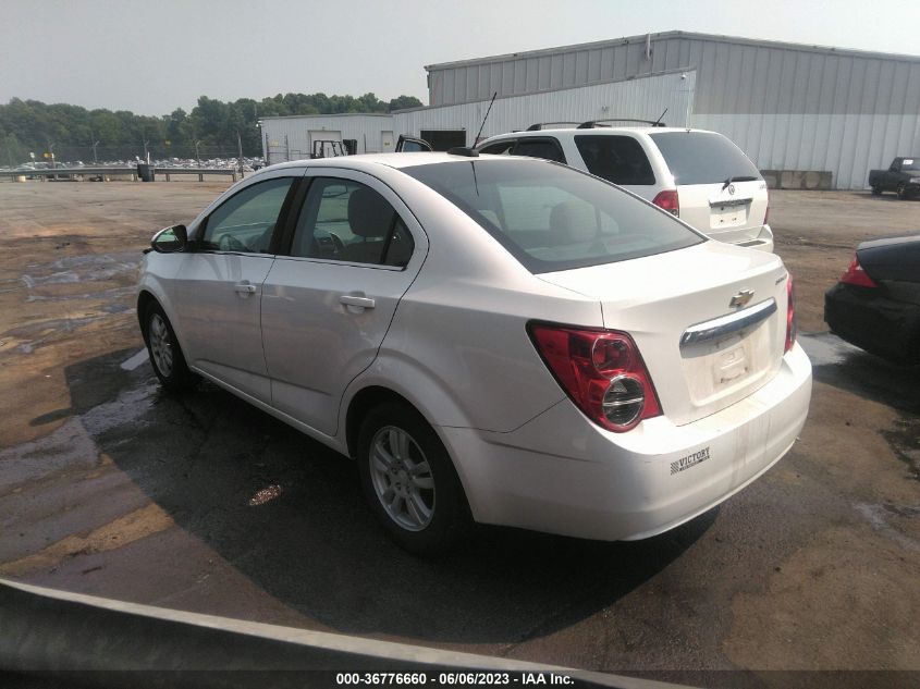 2015 CHEVROLET SONIC LT - 1G1JC5SHXF4112987