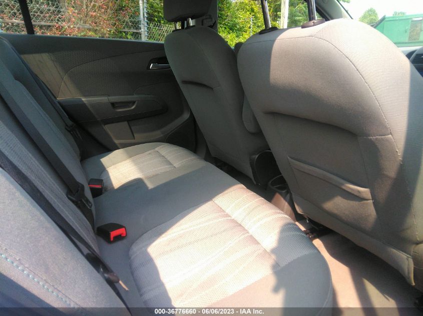 2015 CHEVROLET SONIC LT - 1G1JC5SHXF4112987