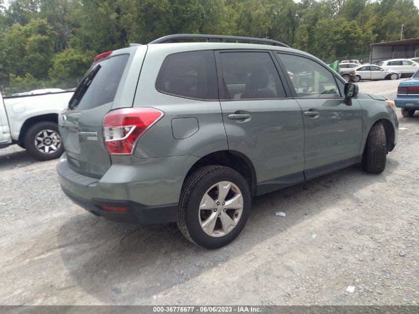 2016 SUBARU FORESTER 2.5I PREMIUM - JF2SJADC4GH529061