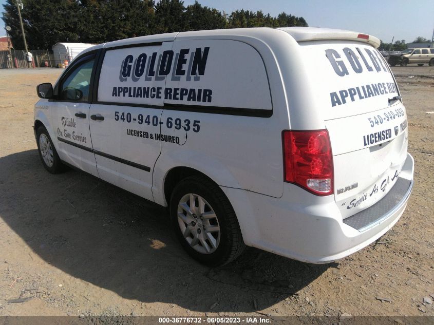 2015 RAM CARGO VAN TRADESMAN 2C4JRGAG0FR702042