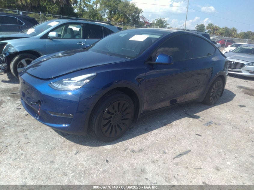 VIN 7SAYGDEE7PA085862 2023 TESLA MODEL Y LONG RANGE