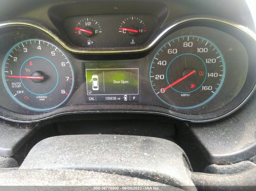 2016 CHEVROLET CRUZE LT - 1G1BE5SM2G7255878