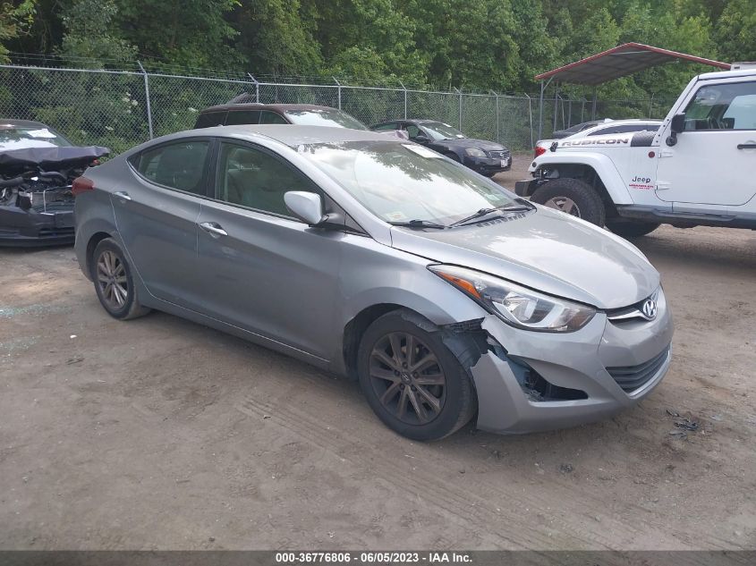 2016 HYUNDAI ELANTRA SE - KMHDH4AE6GU480068