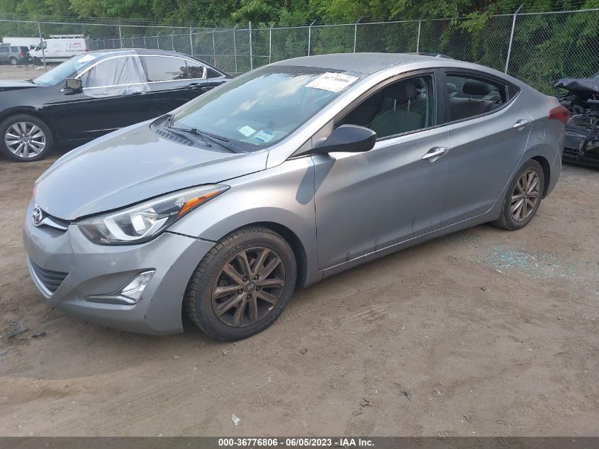 2016 HYUNDAI ELANTRA SE - KMHDH4AE6GU480068