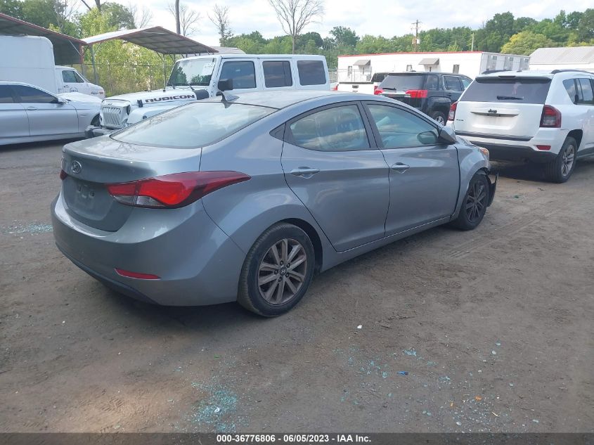 2016 HYUNDAI ELANTRA SE - KMHDH4AE6GU480068