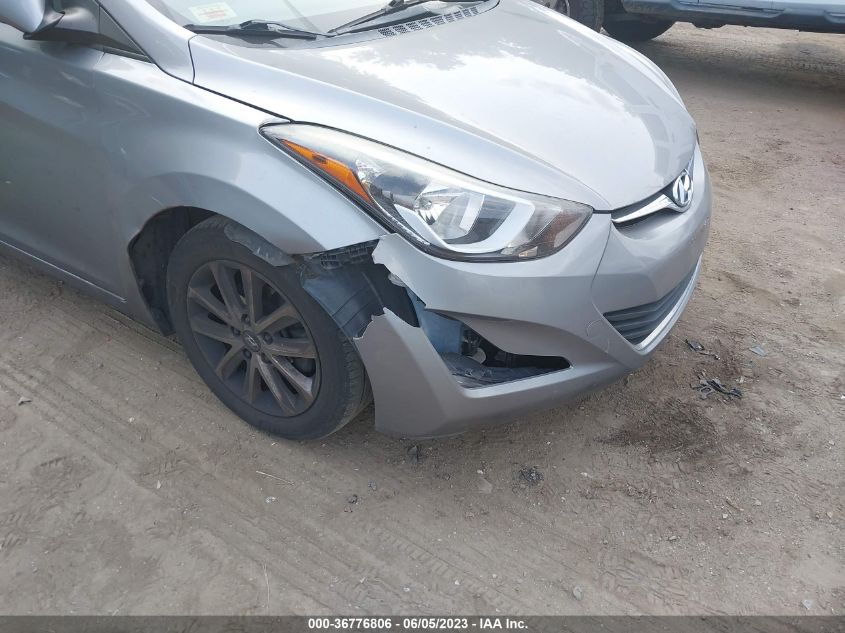 2016 HYUNDAI ELANTRA SE - KMHDH4AE6GU480068