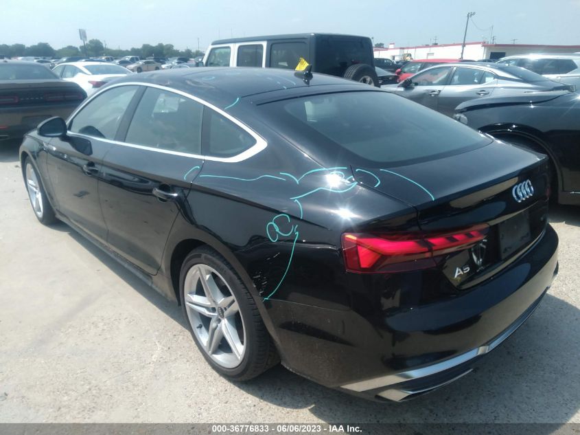 2021 AUDI A5 SPORTBACK S LINE PREMIUM - WAUDACF52MA044128