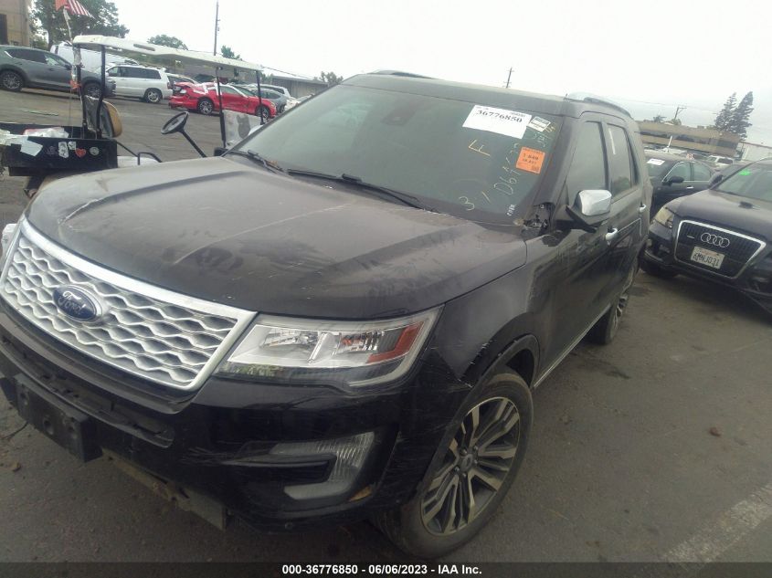 2017 FORD EXPLORER PLATINUM - 1FM5K8HT7HGD64573