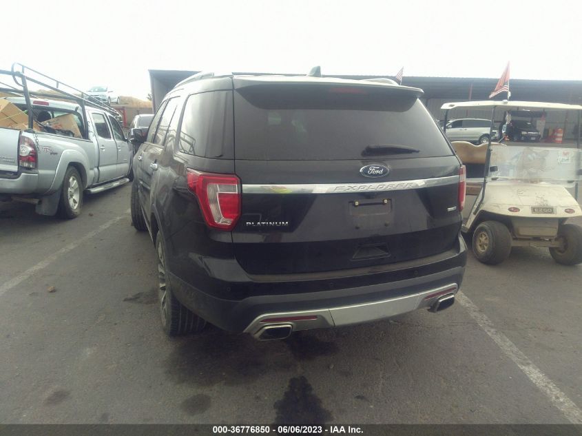 2017 FORD EXPLORER PLATINUM - 1FM5K8HT7HGD64573