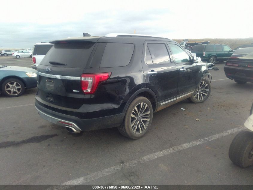 2017 FORD EXPLORER PLATINUM - 1FM5K8HT7HGD64573