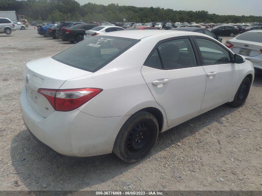 2014 TOYOTA COROLLA L/LE/S/S PLUS/LE PLUS - 5YFBURHE9EP134620