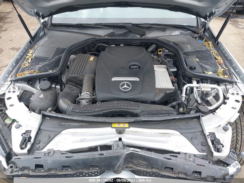 VIN 55SWF4JB4HU232516 2017 MERCEDES-BENZ C-CLASS C 300