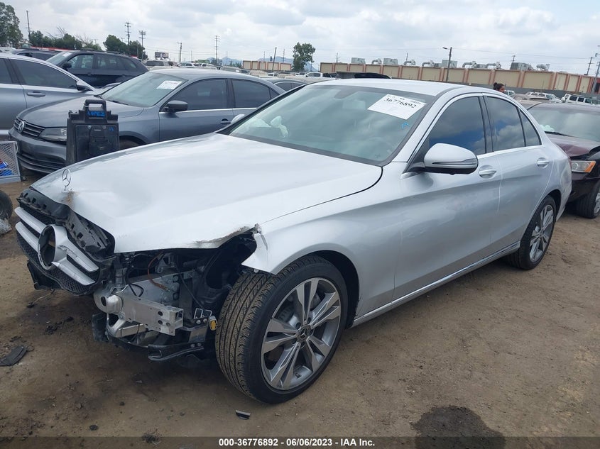 VIN 55SWF4JB4HU232516 2017 MERCEDES-BENZ C-CLASS C 300