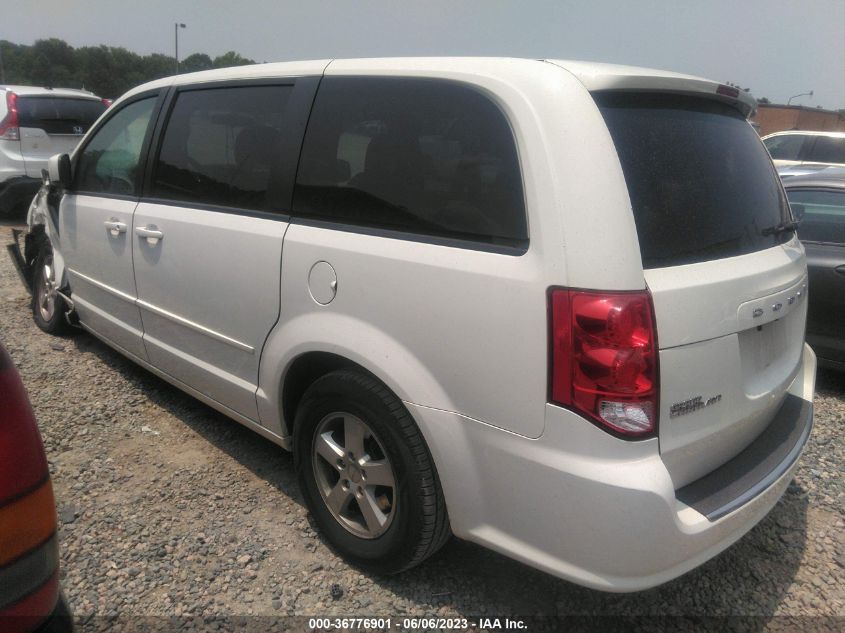 2013 DODGE GRAND CARAVAN SXT - 2C4RDGCG1DR522385