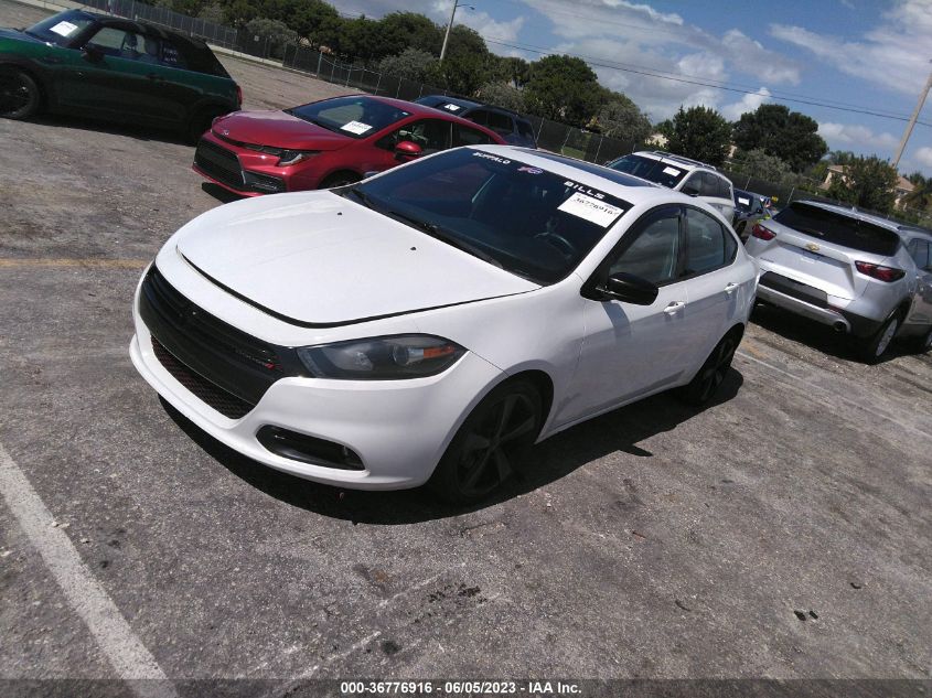 2016 DODGE DART SXT - 1C3CDFBB5GD515862