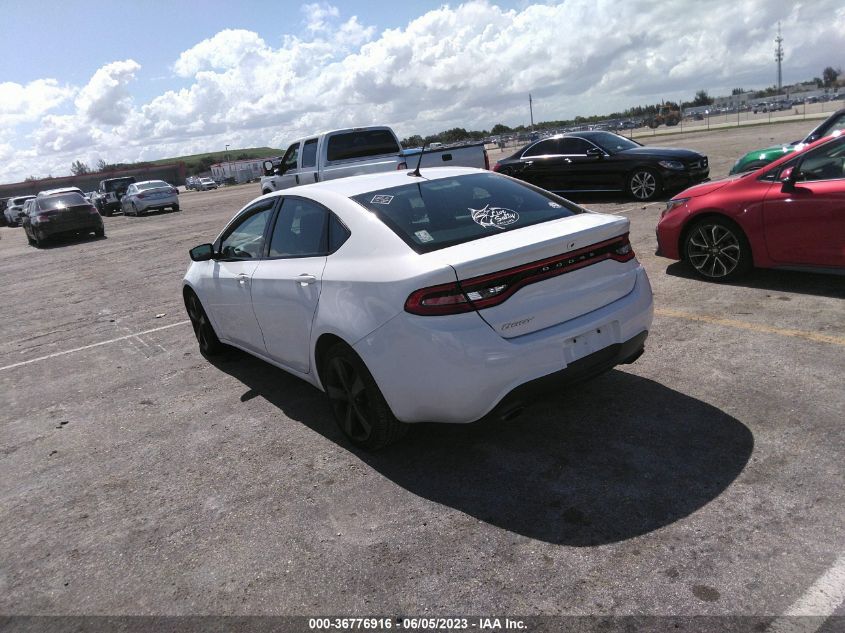 2016 DODGE DART SXT - 1C3CDFBB5GD515862