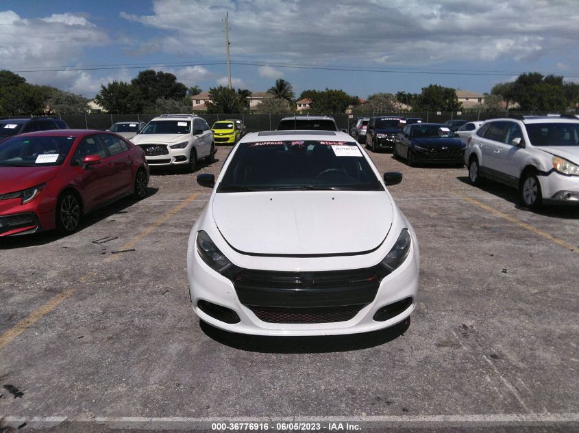 2016 DODGE DART SXT - 1C3CDFBB5GD515862